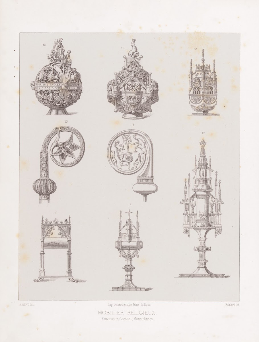 Encensoirs Crosses Montrances 1859 1864