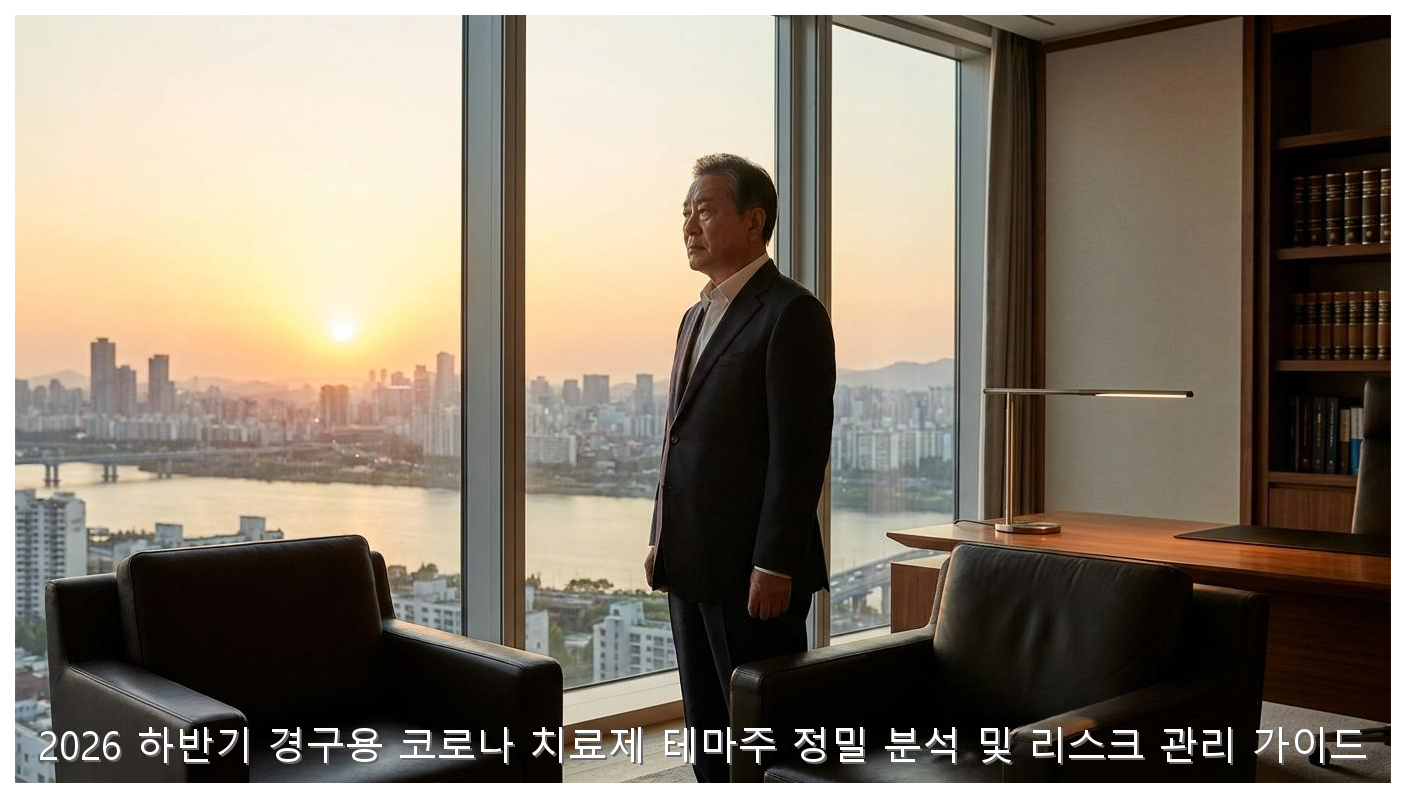 2026 하반기 경구용 코로나 치료제 테마주 정밀 분석 및 리스크 관리 가이드 핵심 안내 및 분석 인포그래픽 (2)