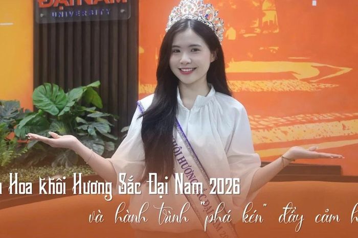 Tân Hoa khôi 'Hương sắc Đại Nam 2026' và hành trình 'phá kén' đầy cảm hứng - Chuyên trang Sinh viên Việt Nam - Báo Tiền Phong