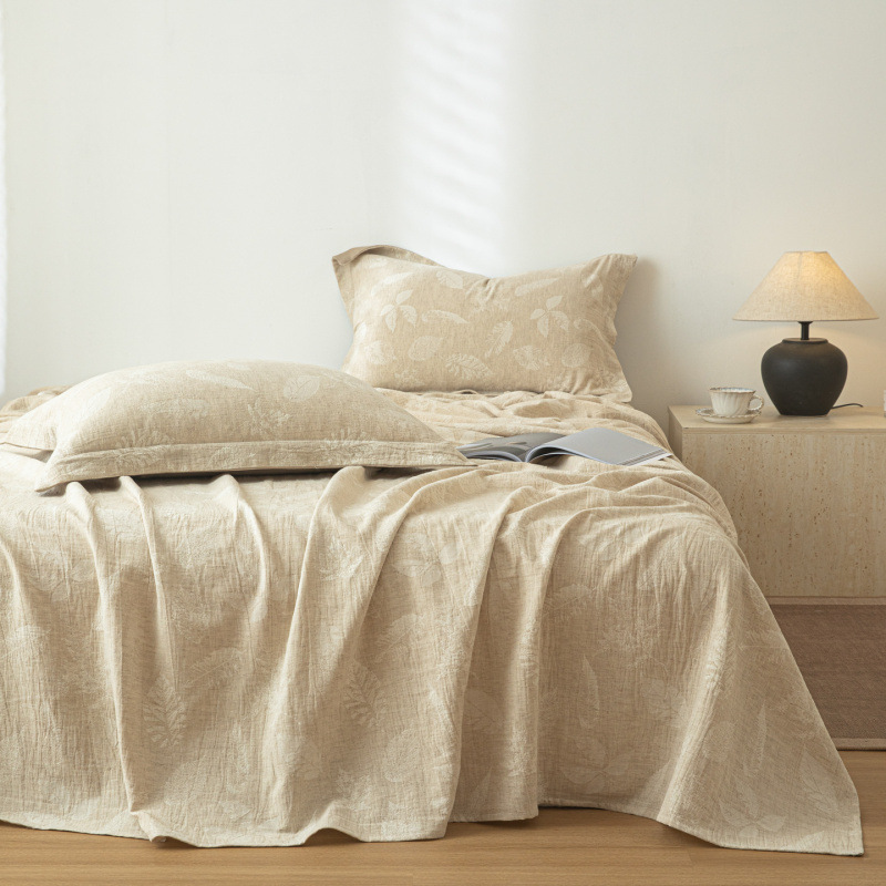Cotton sheet, jacquard weave