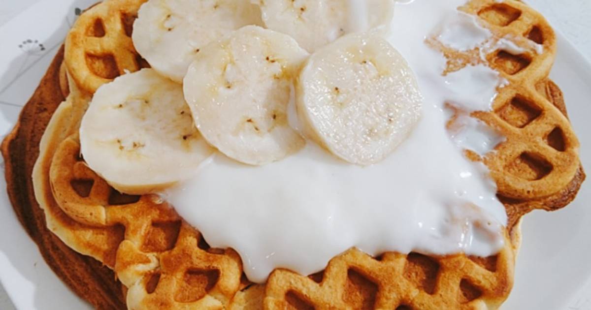 BÁNH WAFFLE YẾN MẠCH + CHUỐI GIẢM MỠ🥞