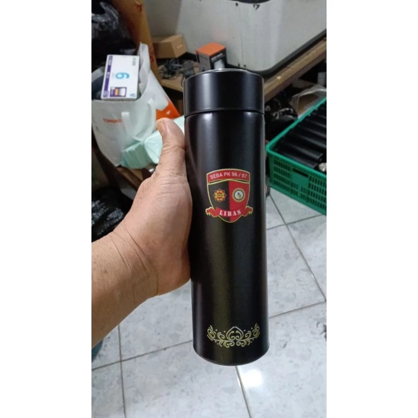 Tumbler sakura costum/Tumbler sakura non LED/Thermos Air/botol minum/design bebas — foto 1