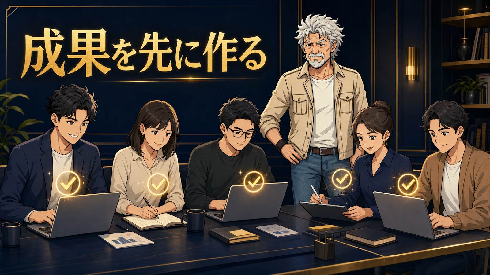 参加人数より先に参加者の成果を作る