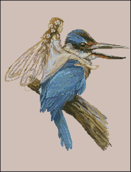 CMP 220034 Fairy On A Bird