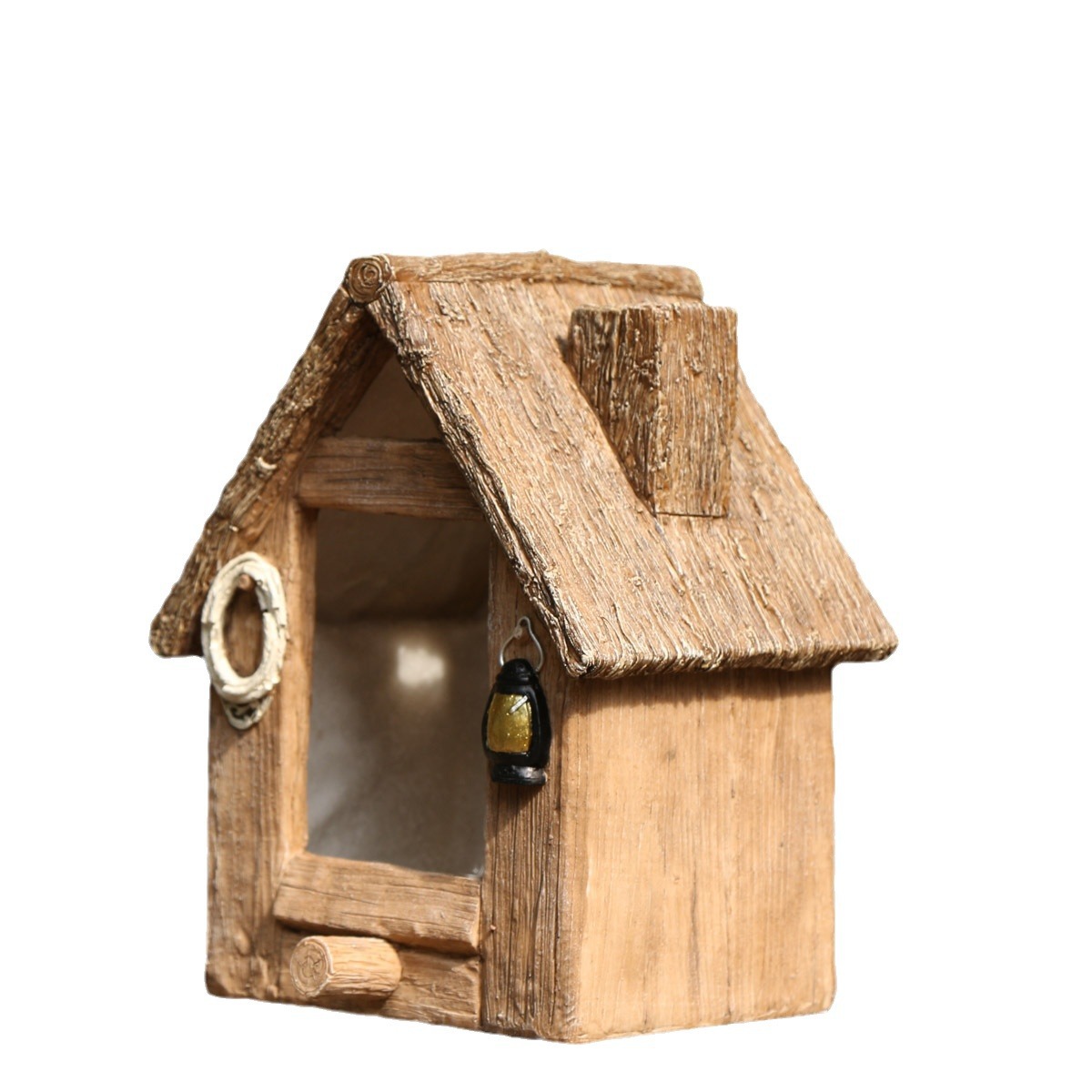 Decorative birdhouse hangers for the garden
