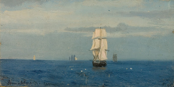 Morgenstemning Atlanterhavet 1860