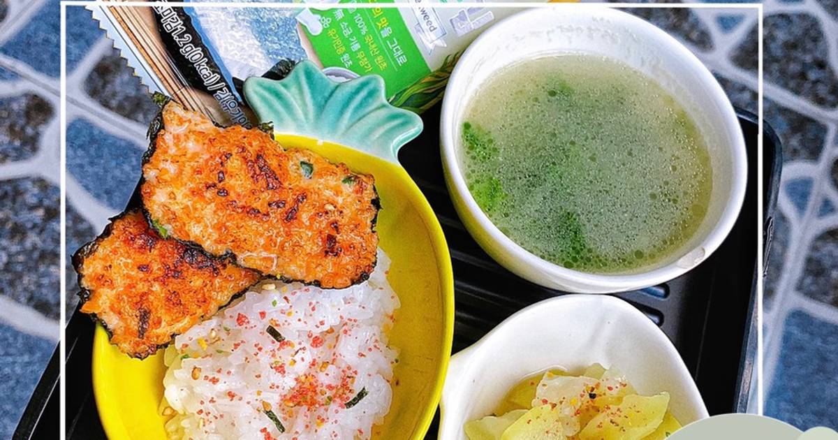 Chả tôm rong biển (ăn dặm)