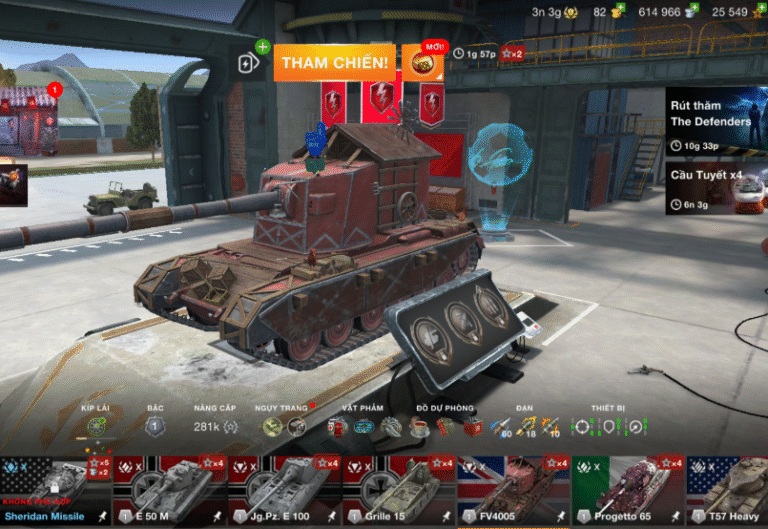 Bán acc World of Tanks Blitz 22 tank cấp X (19 xe đã mua và...