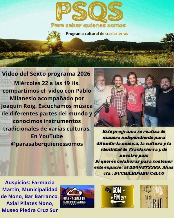 Video del Sexto programa