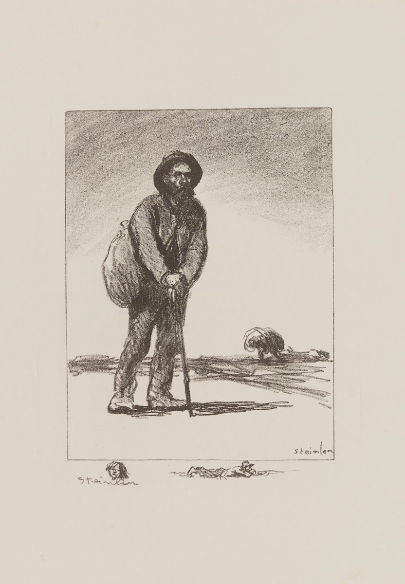 Le Chemineau À La Besace 1913