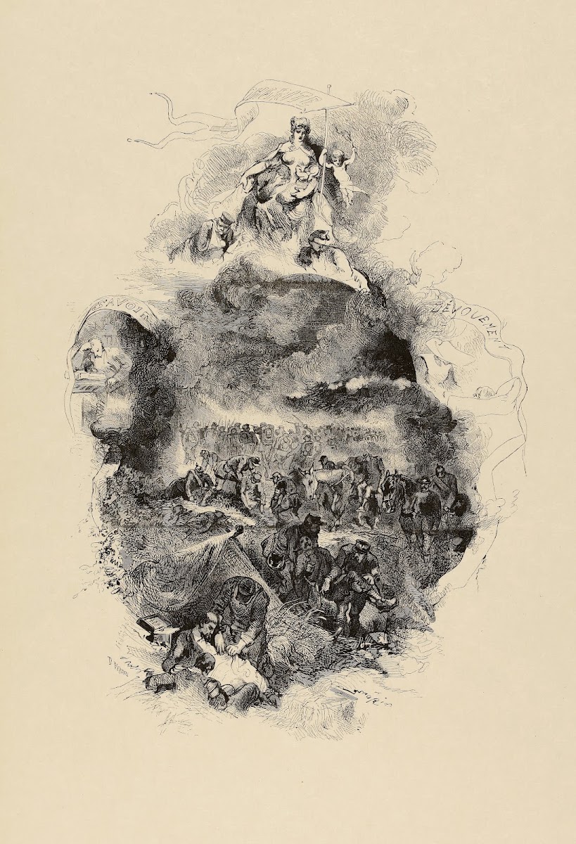 La guerre et la charité 1870