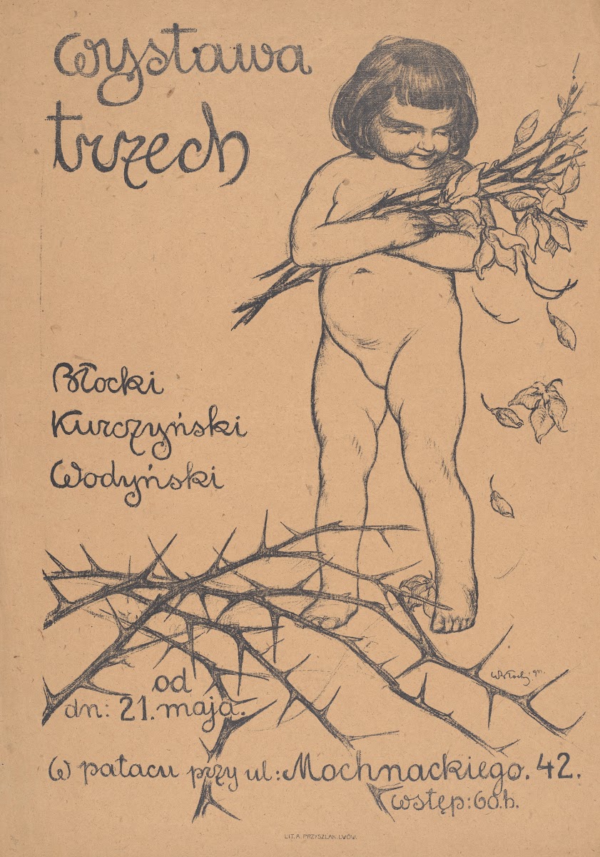 Wystawa Trzech Błocki Kurczyński Wodyński 1911