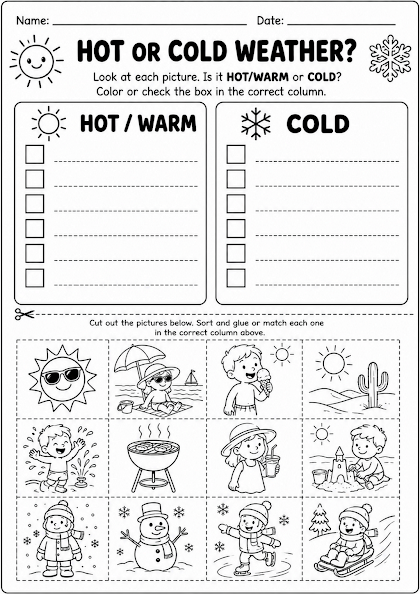 Hot or Cold Weather?