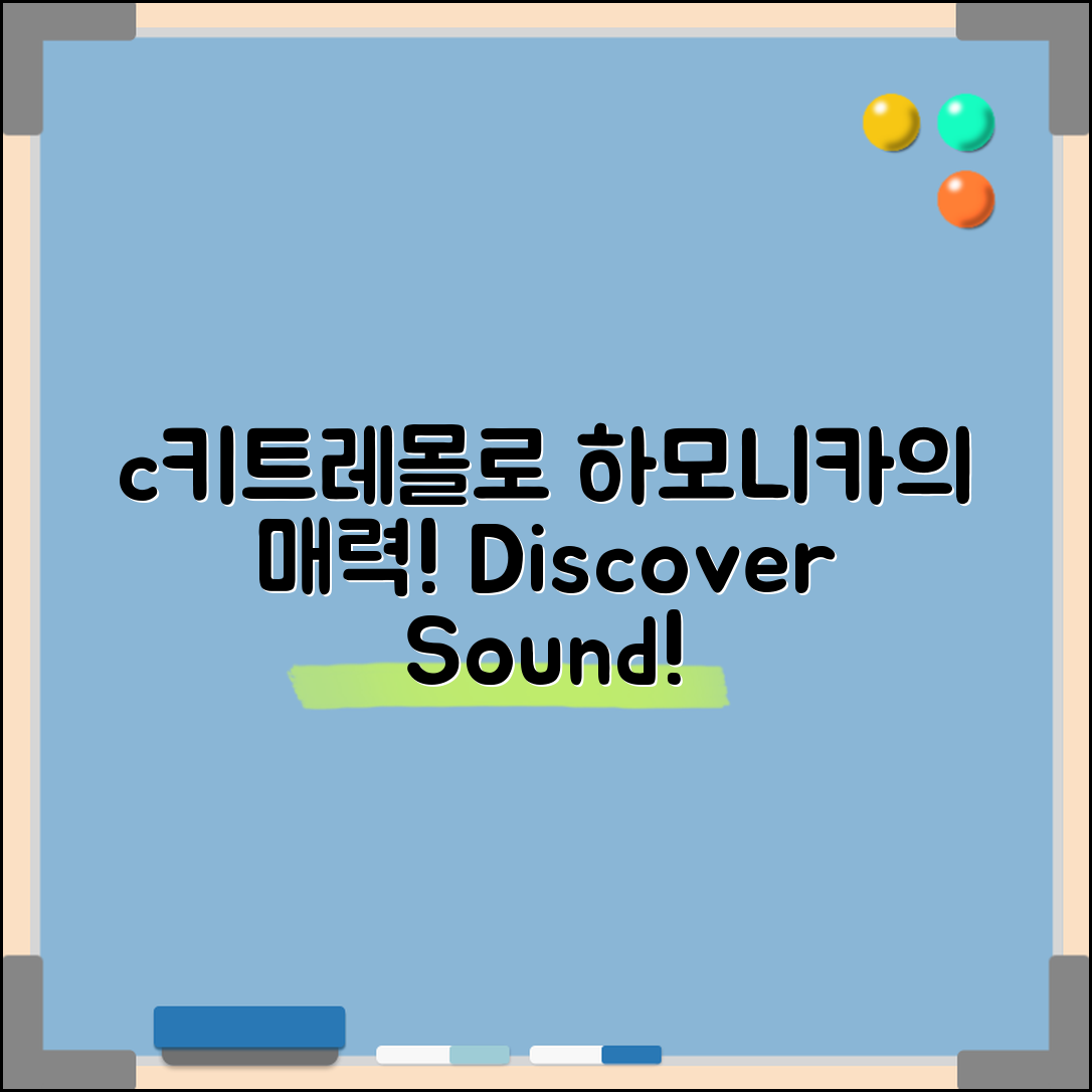 c키트레몰로하모니카, 어떤 매력이 있을까요?