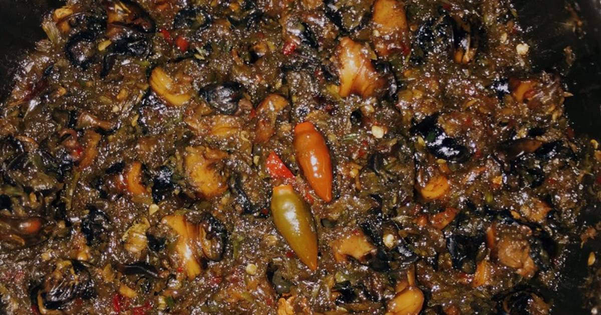 Ốc bưu kho sả ớt