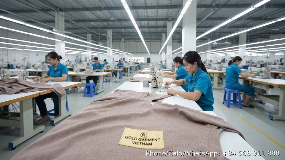 garment manufacturer - Gold Garment Vietnam