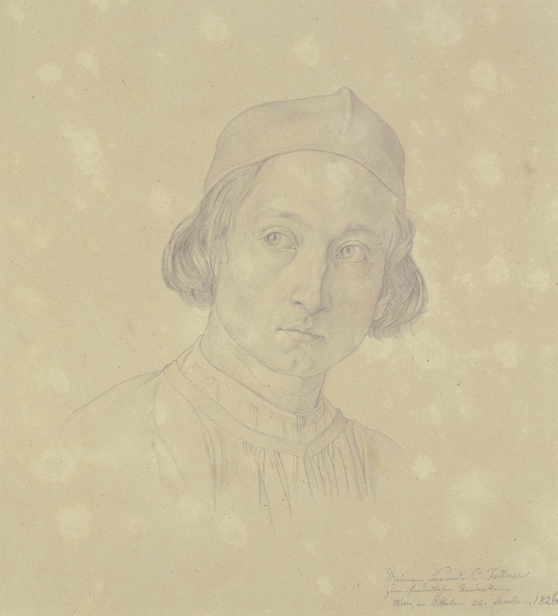 Bildnis Ferdinand Fellner Im 28 Lebensjahr 1826