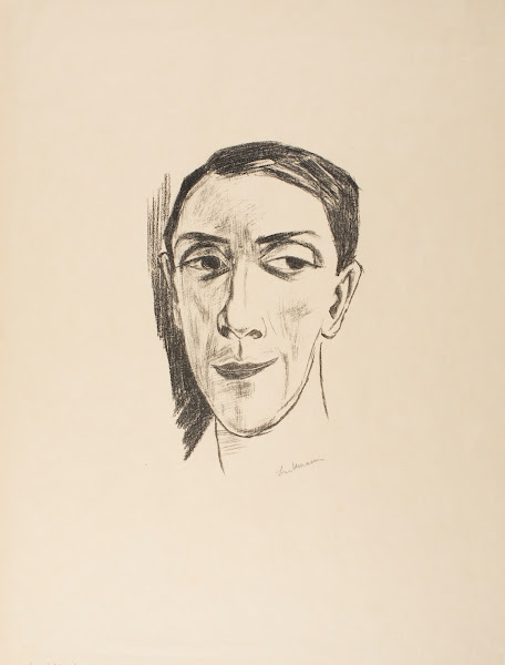 Portrait of the Actor N M Zeretelli 1921