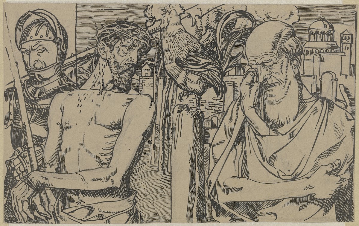 Denial and repentance of Peter 1893