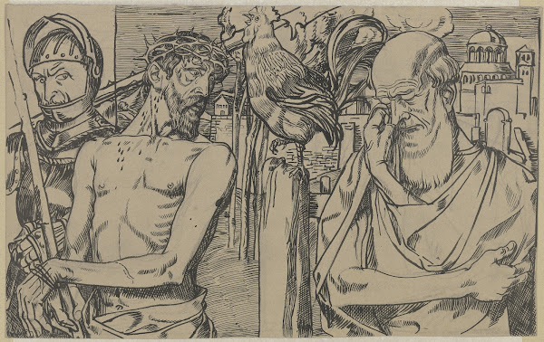 Denial and repentance of Peter 1893