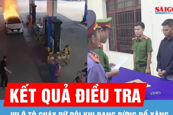 Khởi tố tài xế trong vụ cháy xe ở cây xăng khiến 2 người tử vong - Báo Sài Gòn Giải Phóng