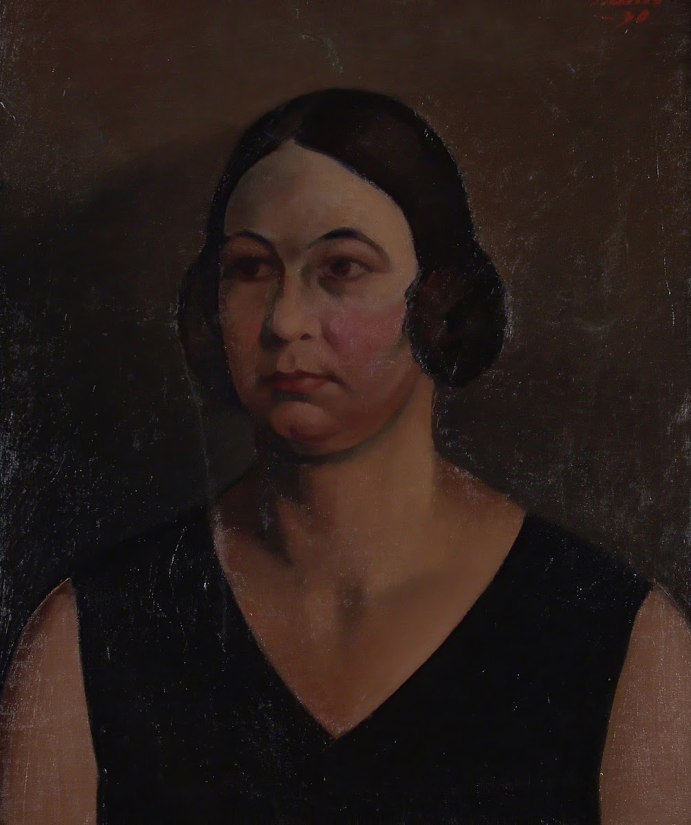 Portrait Of A Woman Mrs LöNngren 1930