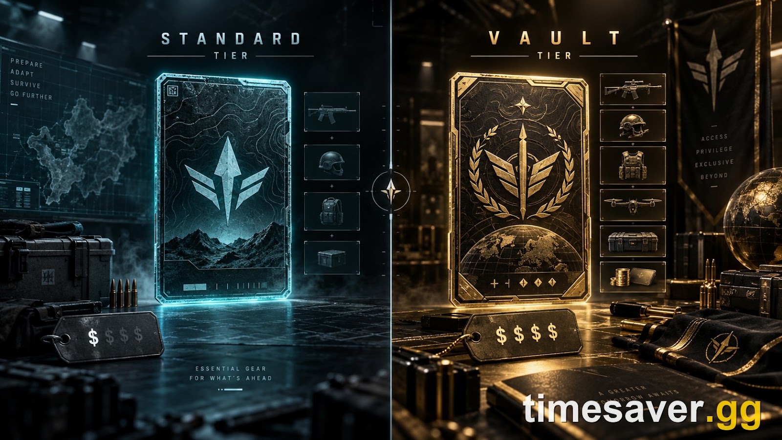 A player comparing the Modern Warfare 4 Standard and Vault editions side by side before pre-ordering