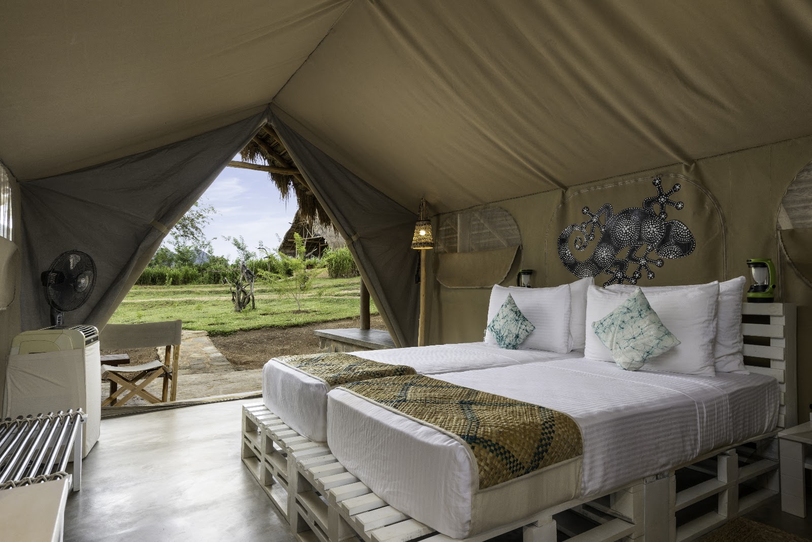 Tented lodge at Wild Glamping Gal Oya