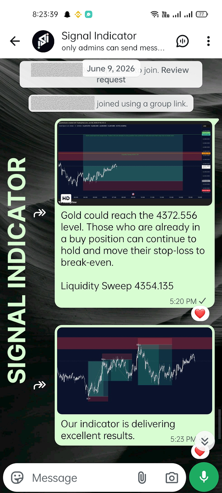 Community trading win