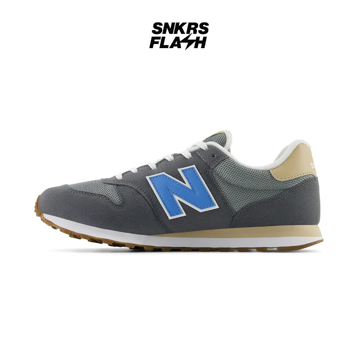 NEW BALANCE 500 GREY BLUE - GM500TBW - Size 44.5