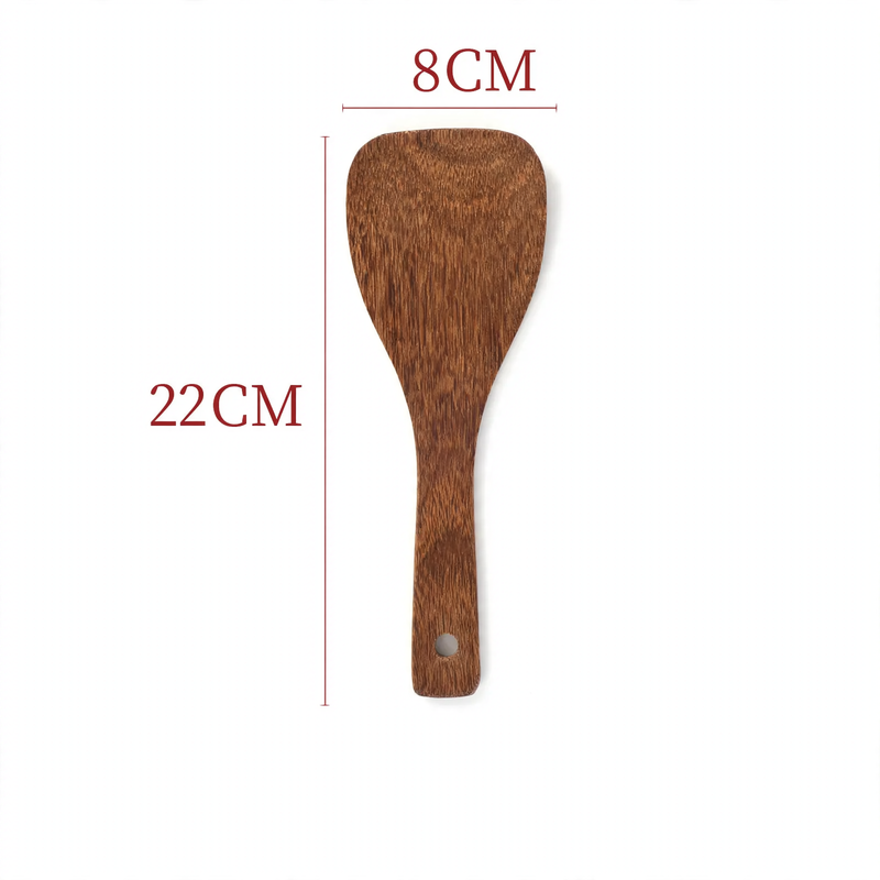 Kochbesteck aus Holz, verschiedene Formen