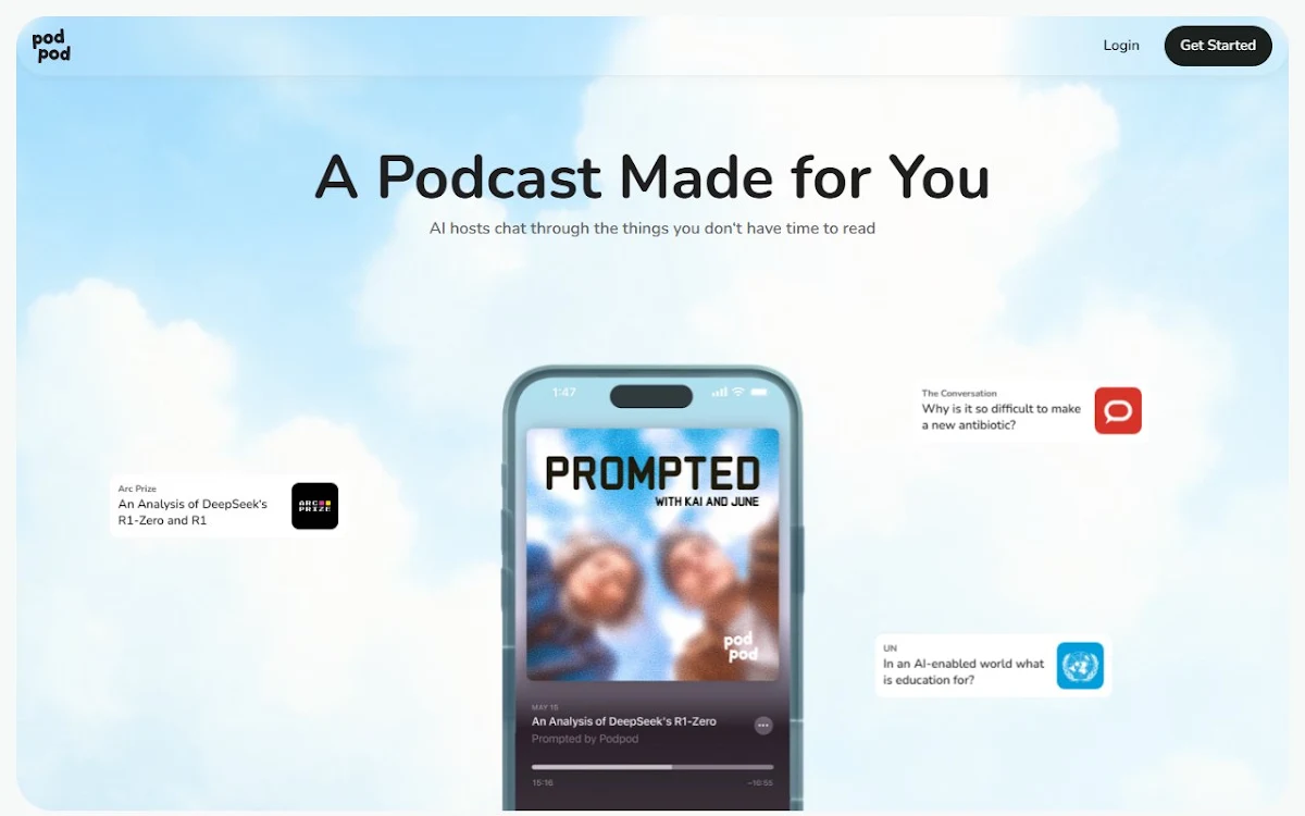 Captura de Podpod