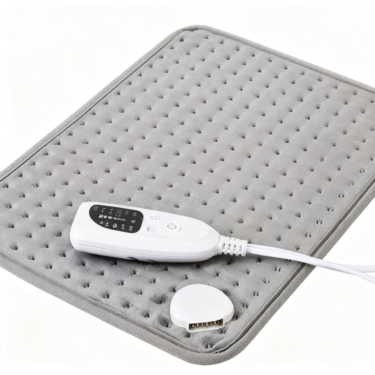 Electric flannel heating blanket, washable