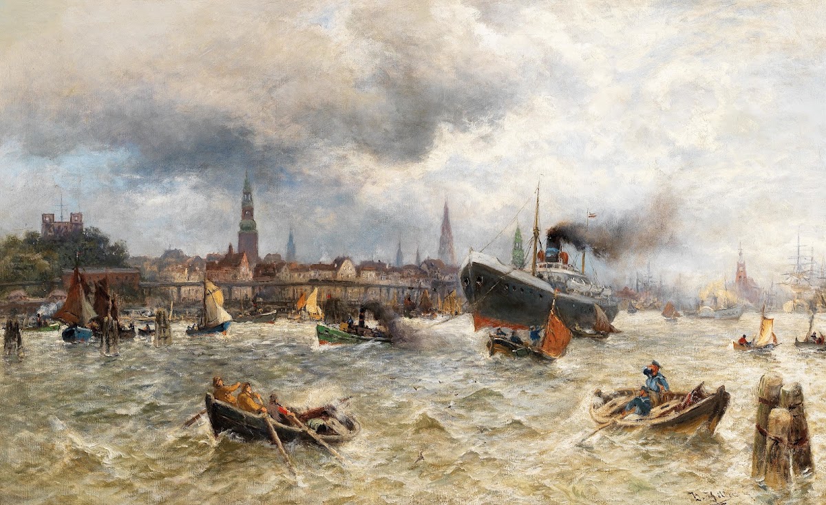 The Harbour in Hamburg