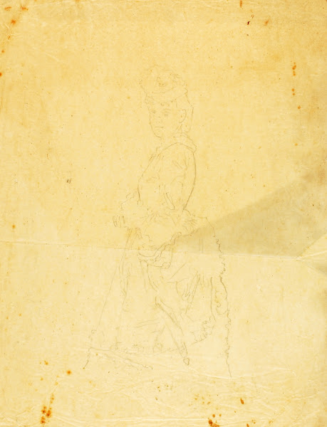 Young Lady in Afternoon Dress ca 1870s