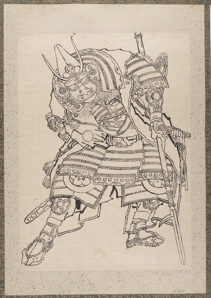Album of Sketches by Katsushika Hokusai and His Disciples Pl17 19th century