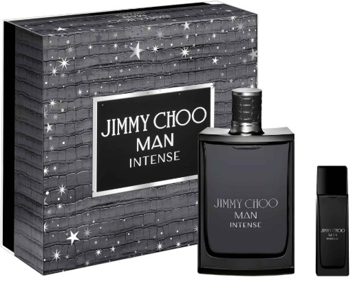 ESTUCHE JIMMY CHOO JIMMY CHOO INTENSE HOMBRE 2PZS 100ML EDT + GEL DE BAÑO