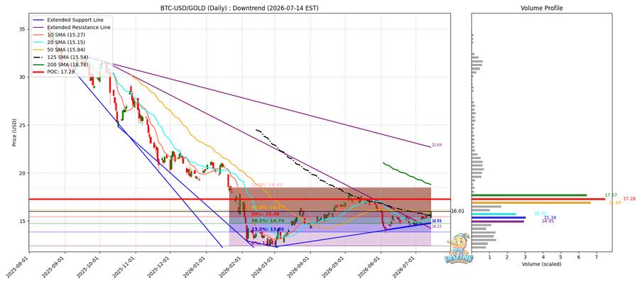 BTC vs Gold 비교