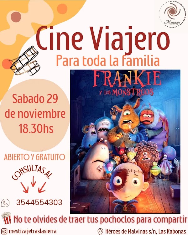 CINE VIAJERO: Frankie y los monstruos 🎬🎥🥳