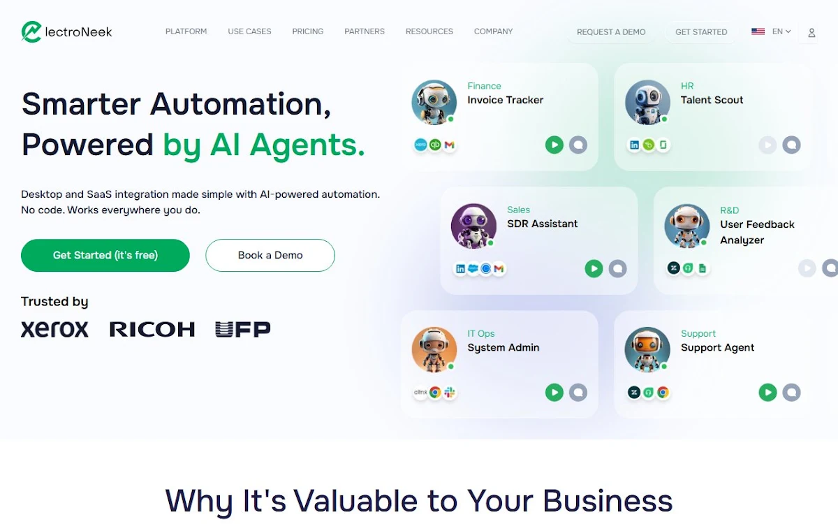 Captura de ElectroNeek RPA