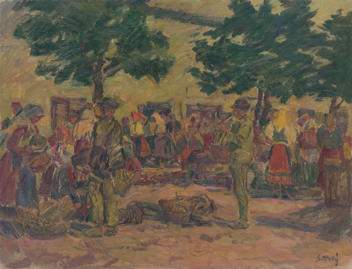 Pezinok Market 1935