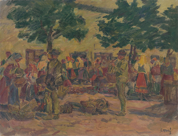 Pezinok Market 1935