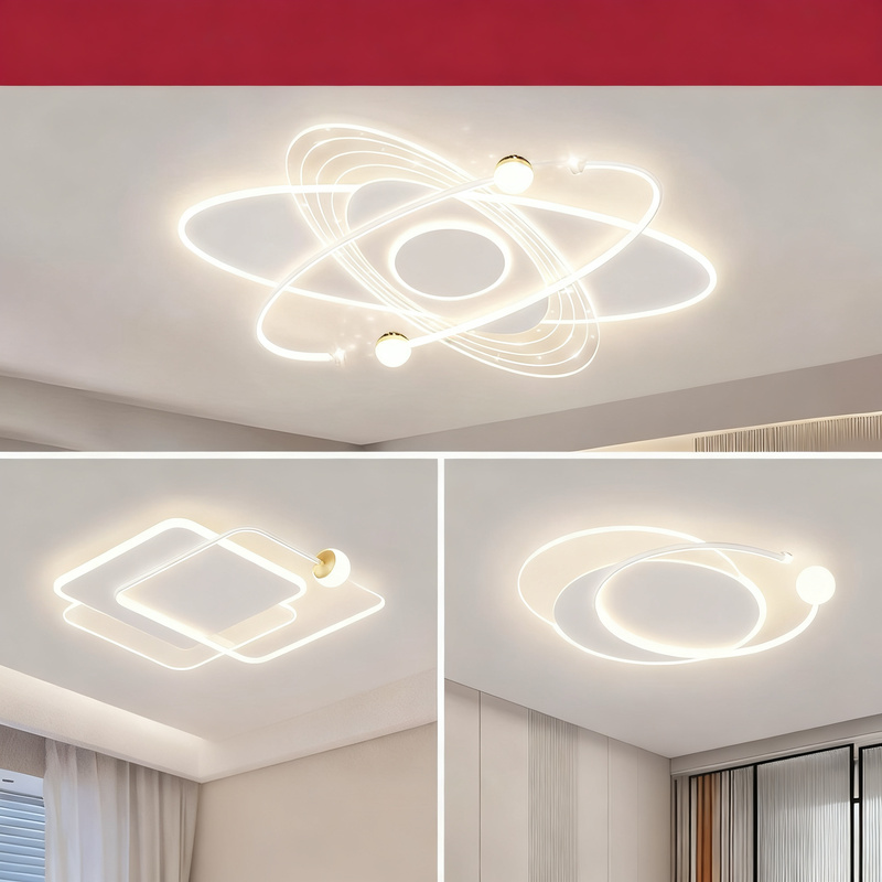 Ceiling light with LED and voice control