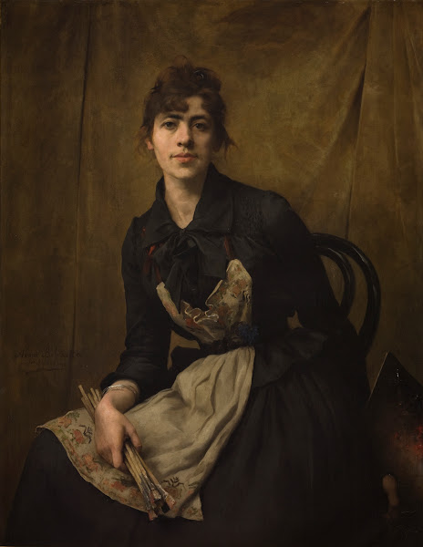 Self Portrait with a Palette 1887
