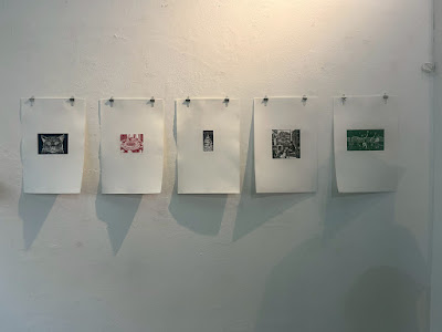 Original wood cut printmaking