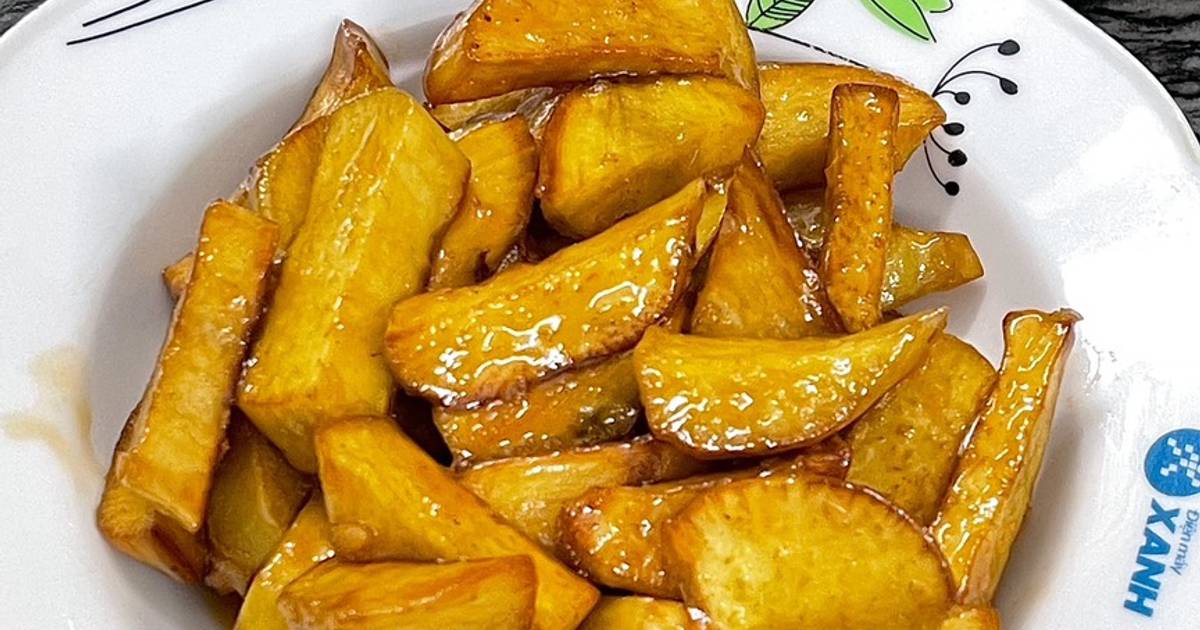 Khoai lang chiên mắm