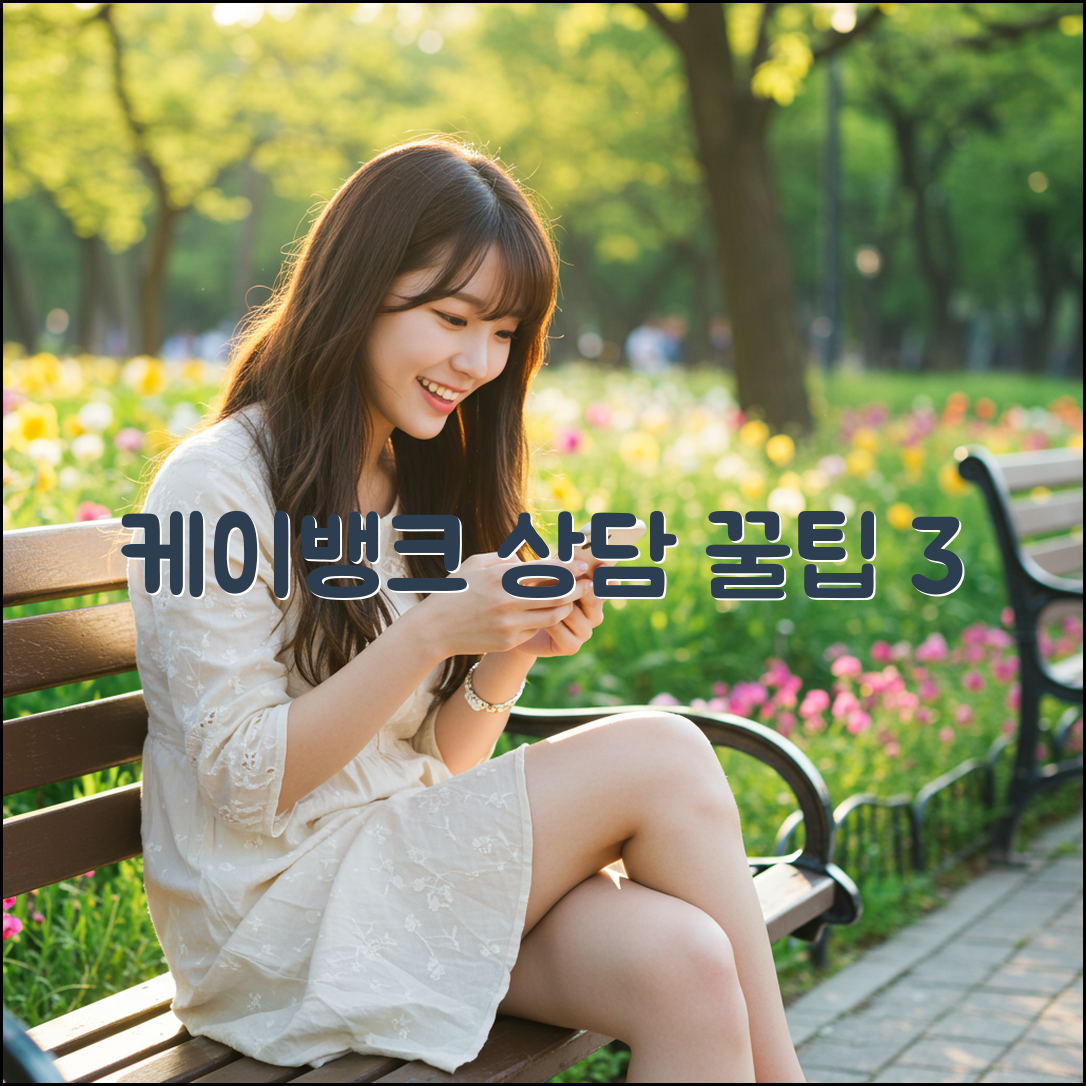 케이뱅크 1분 상담사 연결 꿀팁 3가지