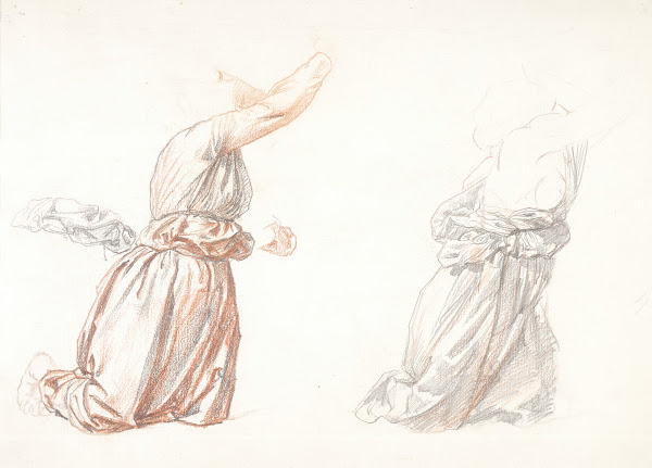 Etude de Draperie 19th century