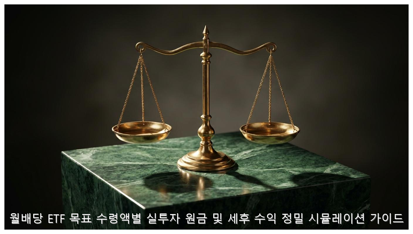 월배당 ETF 100만원 수령 원금 분석 핵심 안내 및 분석 인포그래픽 (2)