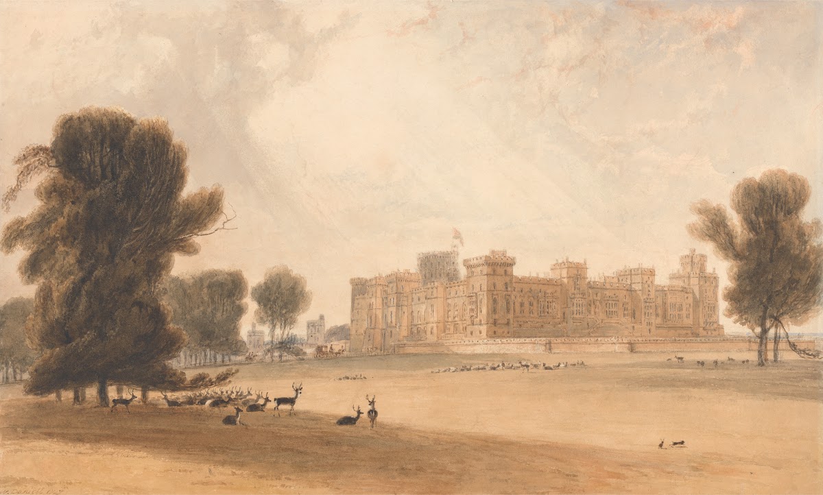 Windsor Castle from the South 1827